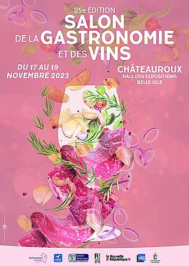 Salon de la Gastronomie et des Vins de Châteauroux - Agrandir l'image d'entête (fenêtre modale)