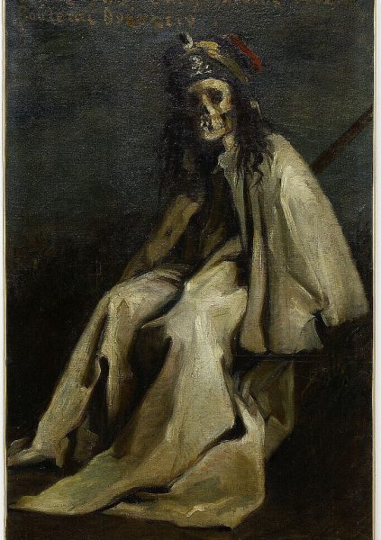 Bernard Naudin, Le Hussard de la mort, huile sur toile, 1906 (2001.0.13)