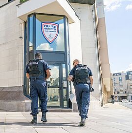Le poste de Police Municipale se situe place Lafayette © Châteauroux Métropole