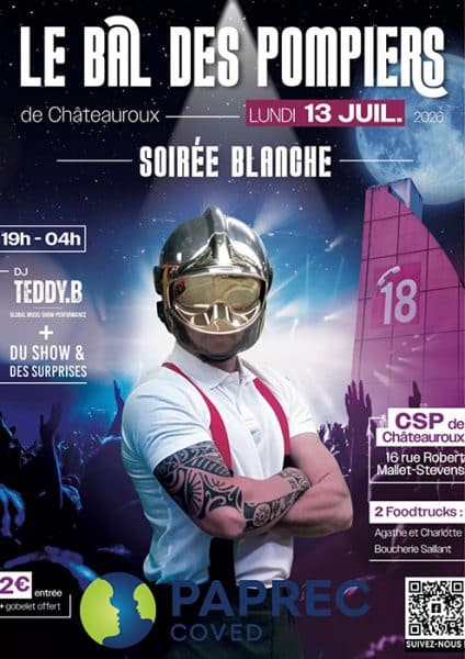 Bal des pompiers de Châteauroux