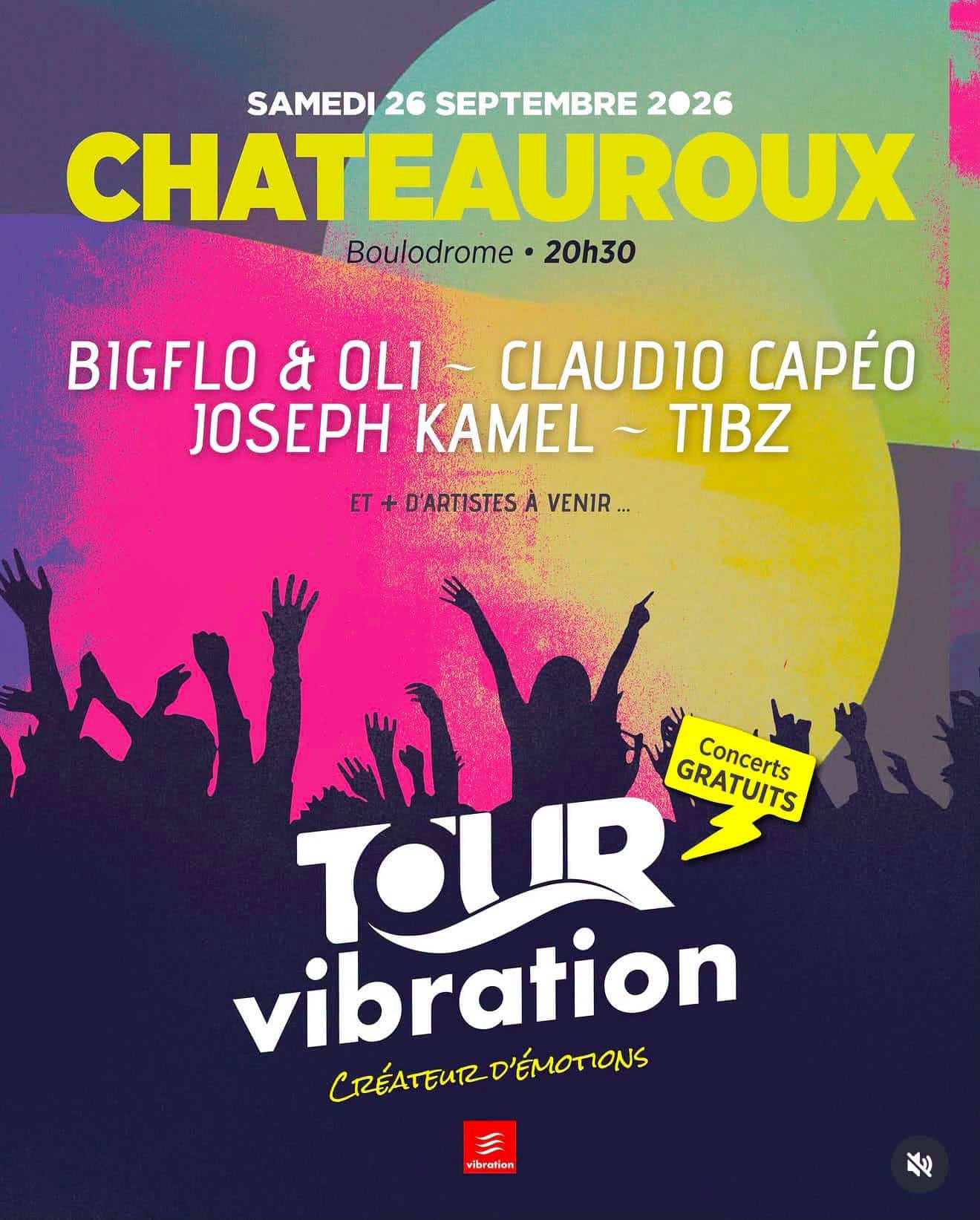 Tour Vibration 2026