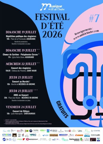 Concert des stagiaires au Château des Planches