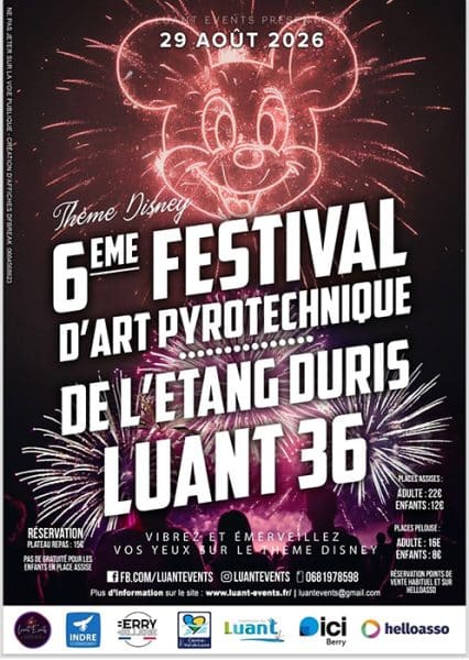 6e festival d'art pyrotechnique de l'étang Duris
