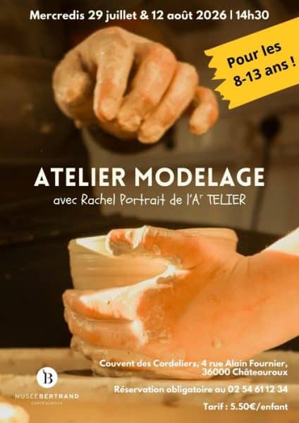 Atelier modelage au couvent des Cordeliers