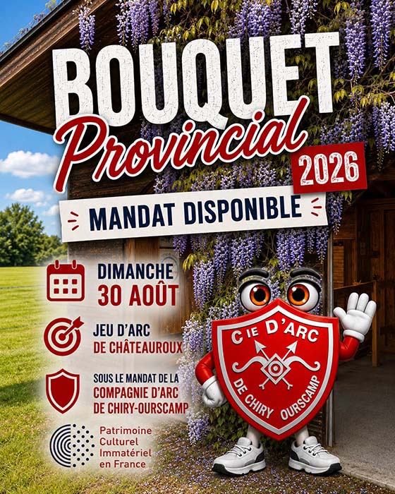 Championnat régional de tir à l'arc "Bouquet provincial"