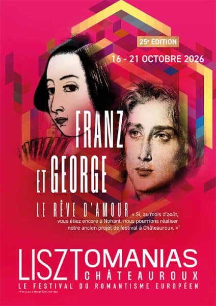 25e édition des Lisztomanias "Franz et George, le rêve d’amour"