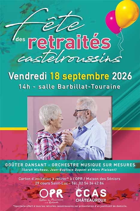 Fête des retraités castelroussins