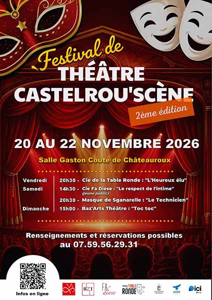 2e édition du festival de théâtre Les Castelrou'scène