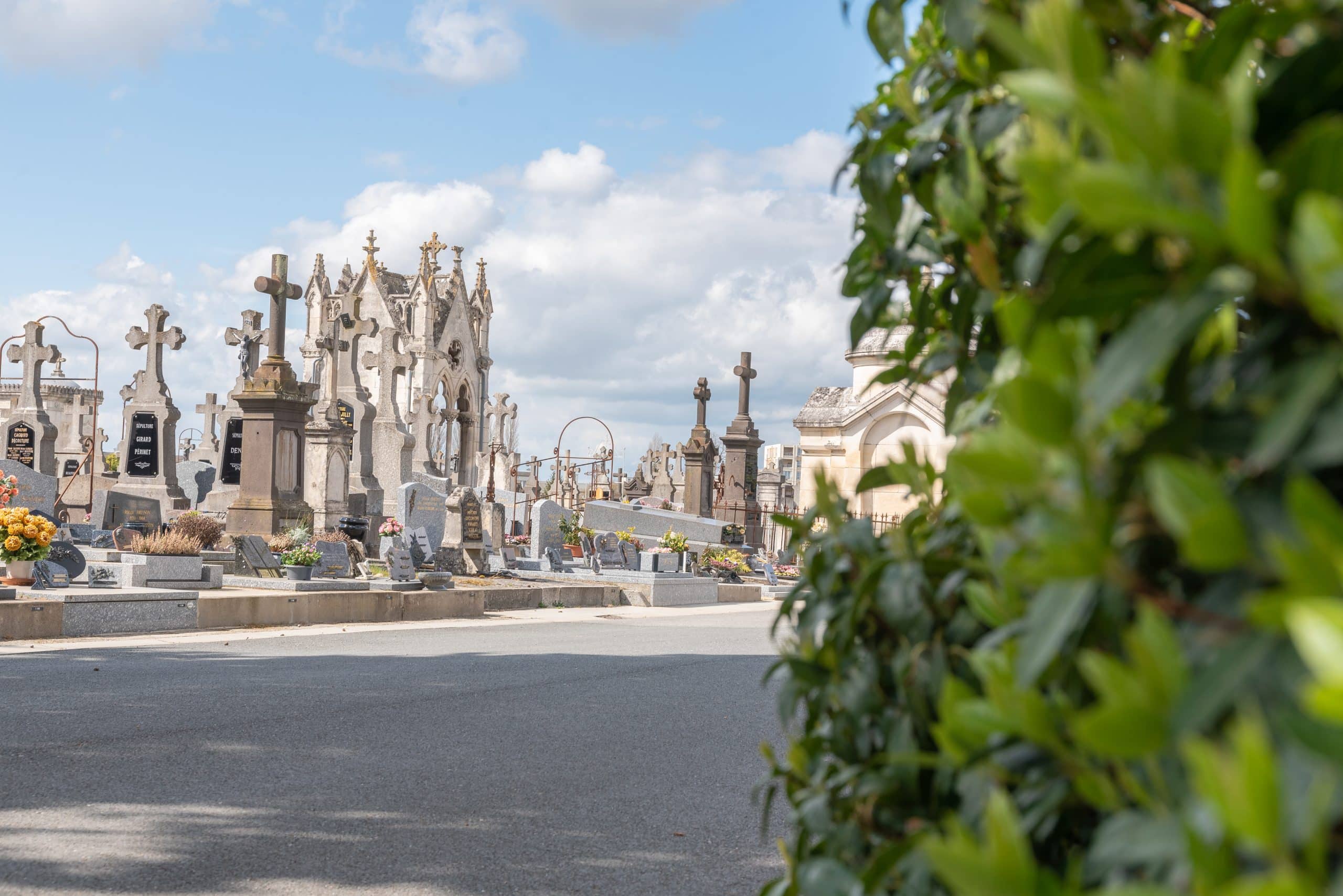 Visite du cimetière Saint-Denis
