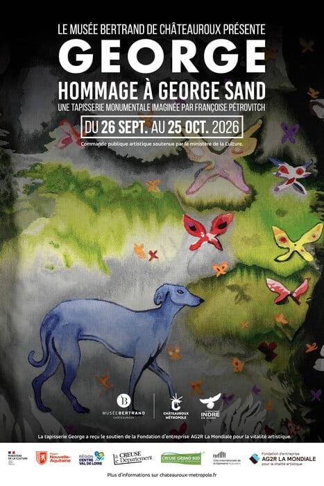 Exposition de la tapisserie "George - Hommage à George Sand"